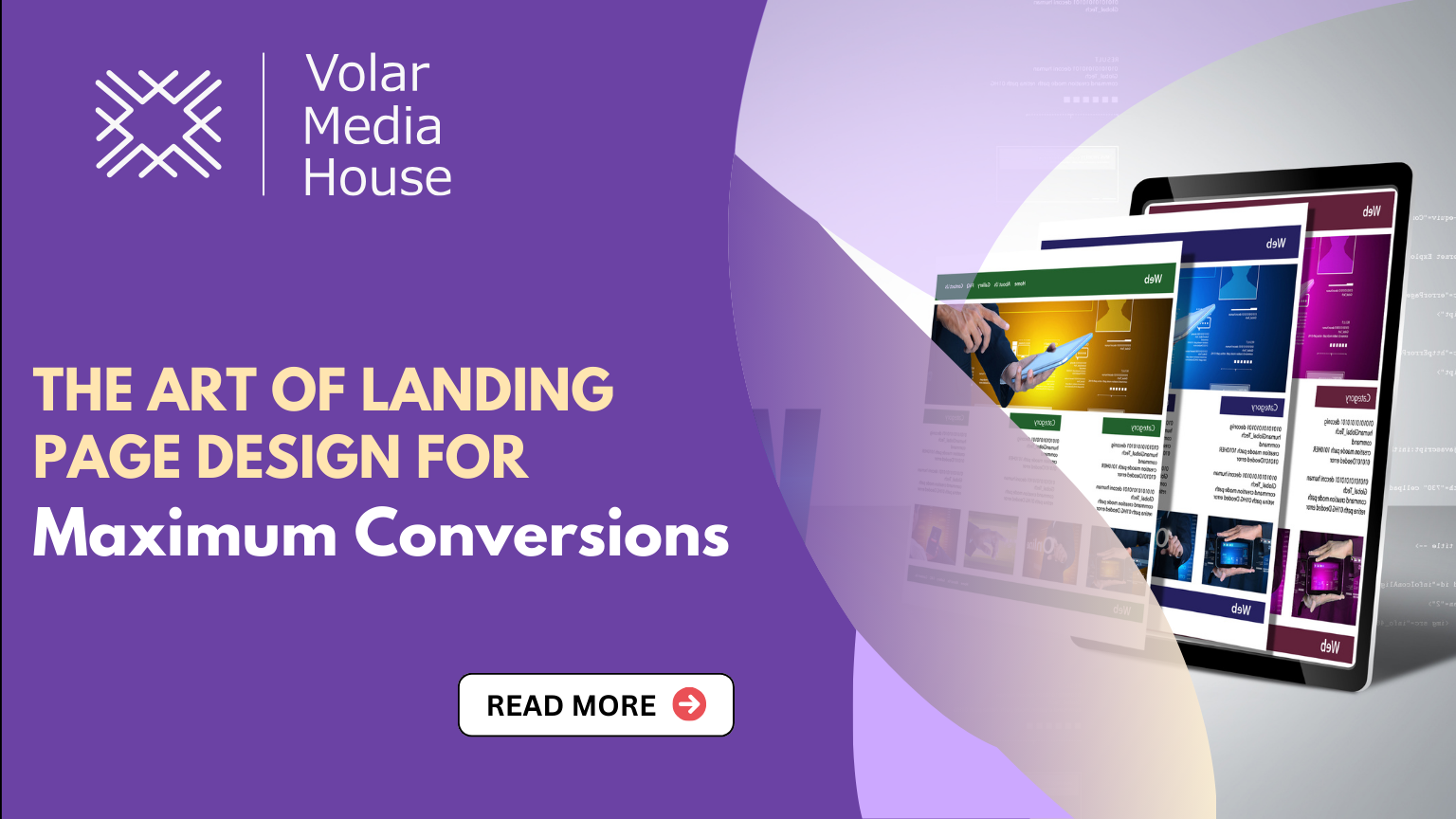 The Art of Landing Page Design for Maximum Conversions